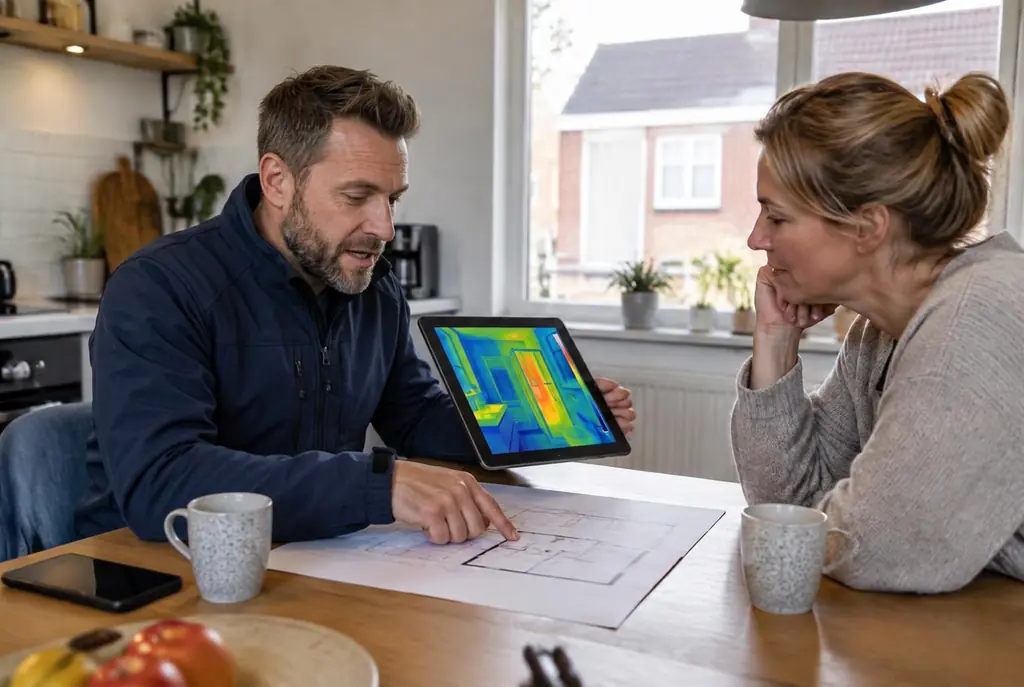 Lekdetectie Rosmalen – bevindingen bespreken aan de keukentafel